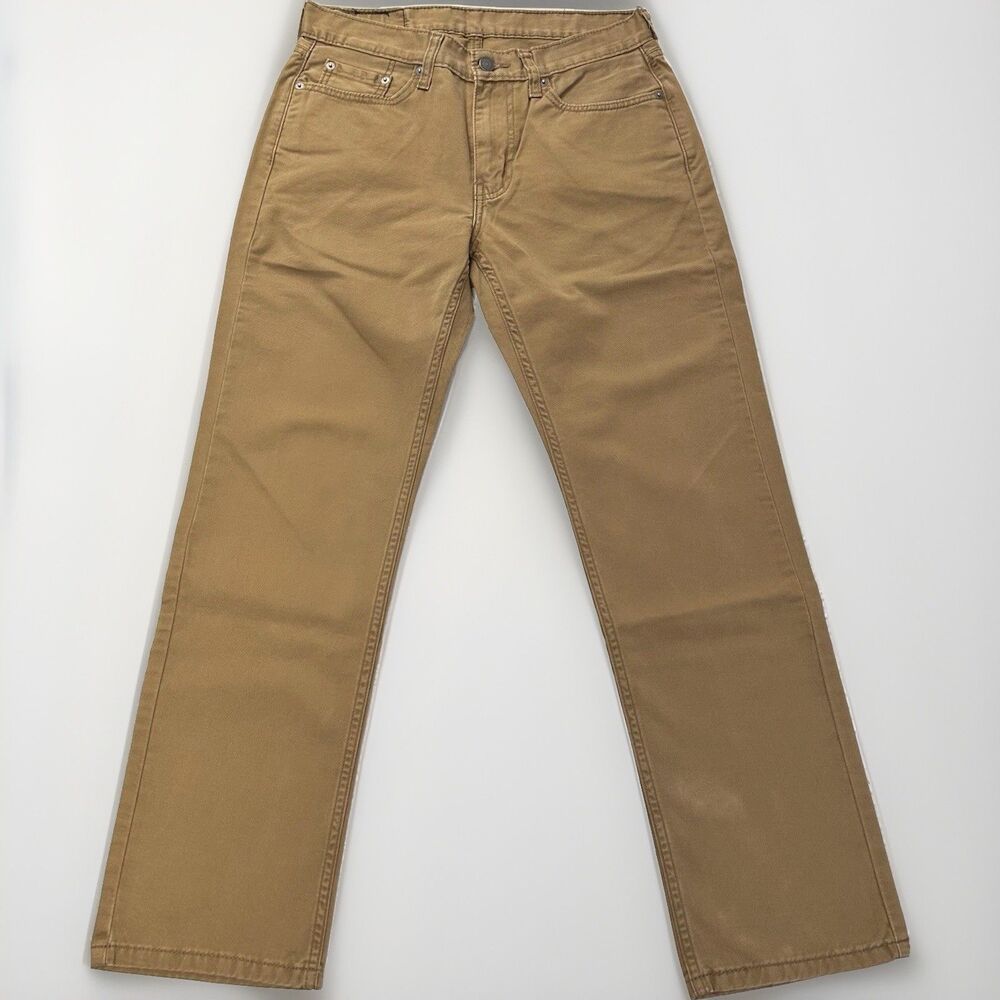 Levis 514 Jeans Stretch Jeans Tan Brown 30x30